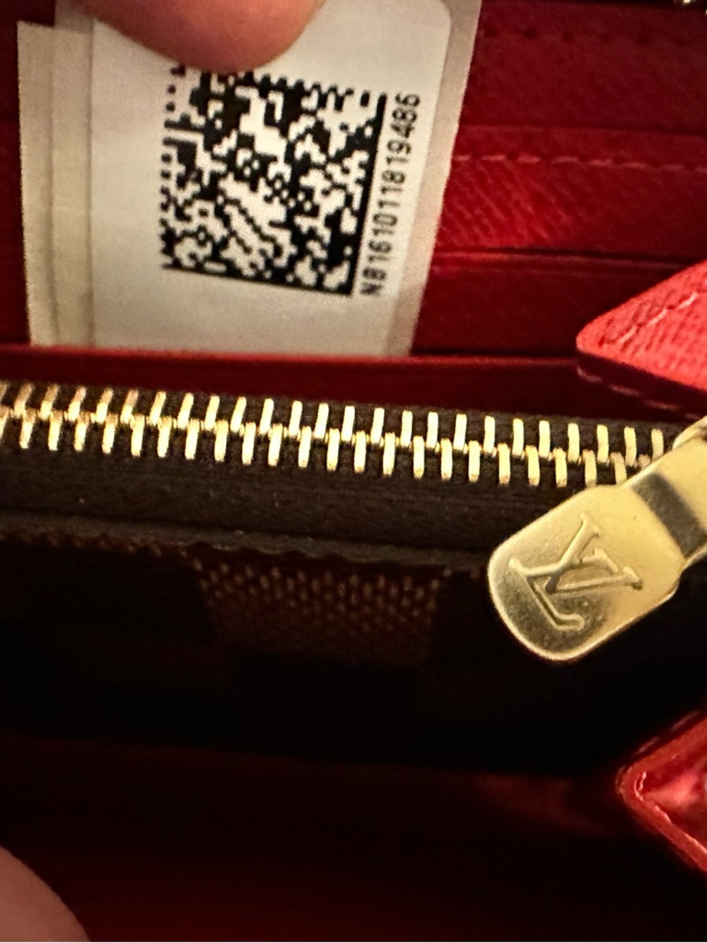 Louis Vuitton Damier Ebene Clemence Wallet - Picture 10 of 10